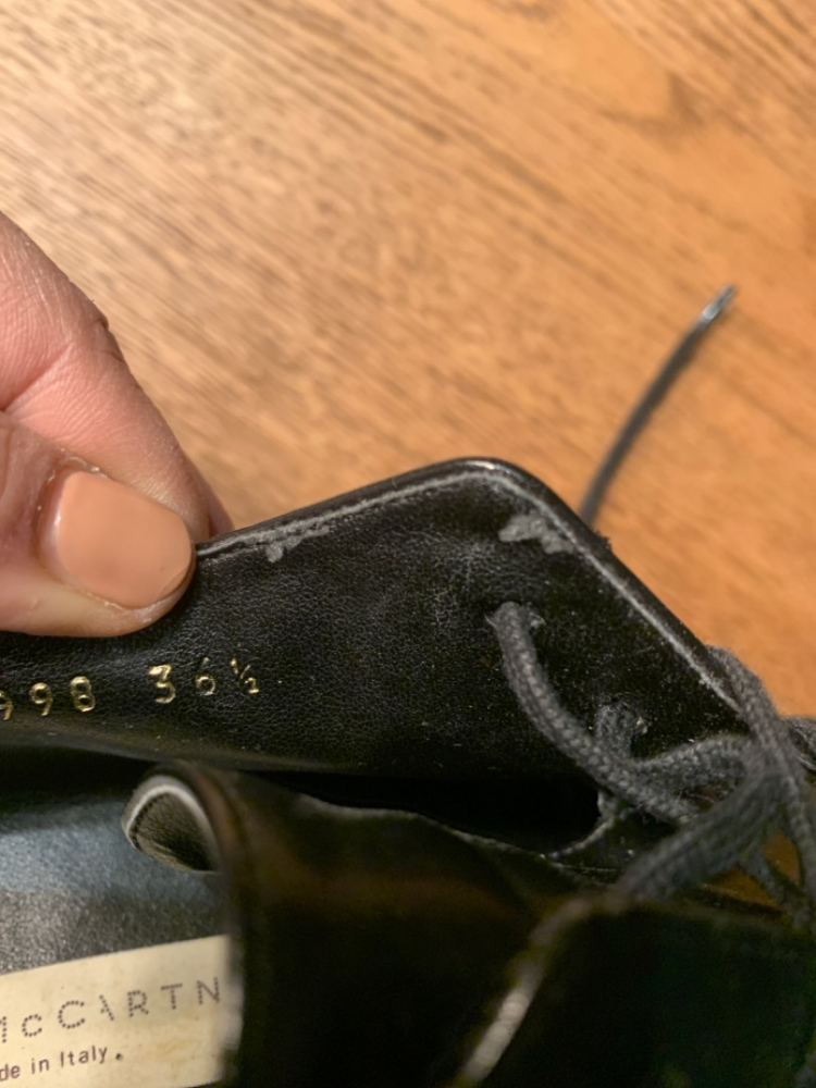 Stella McCartney Chaussures à lacets à plateforme