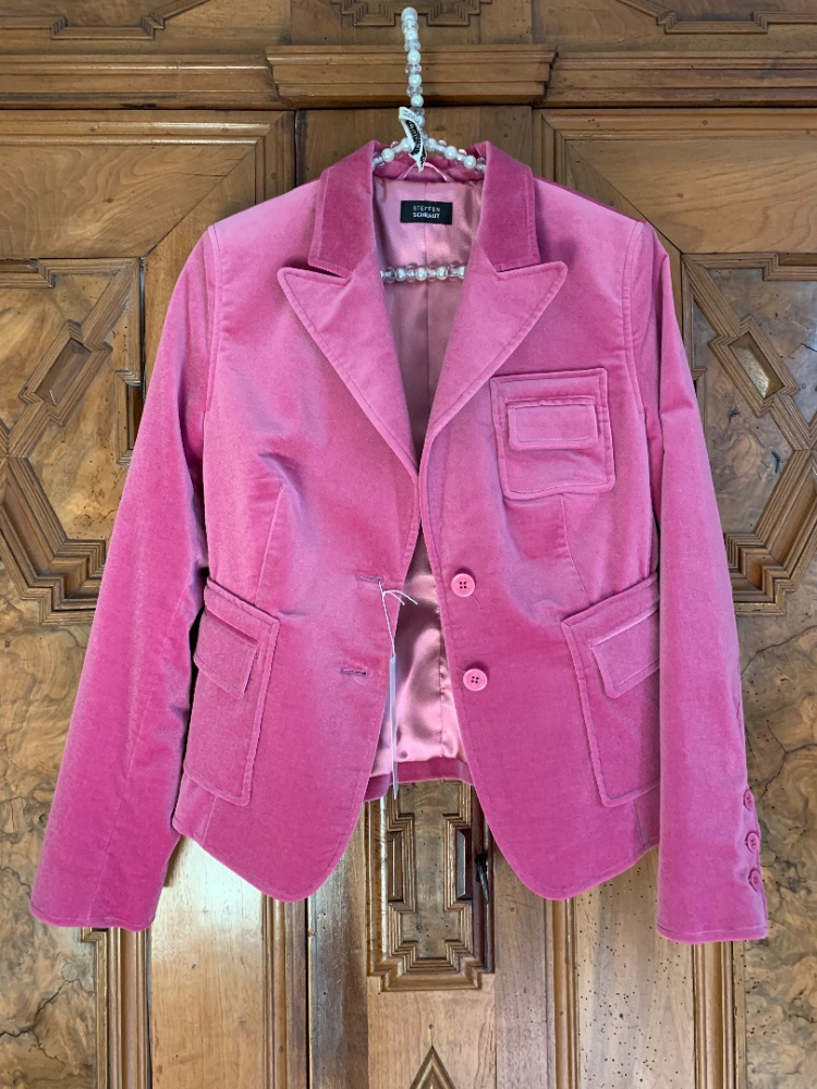 Steffen Schraut VESTE EN SAMETTE