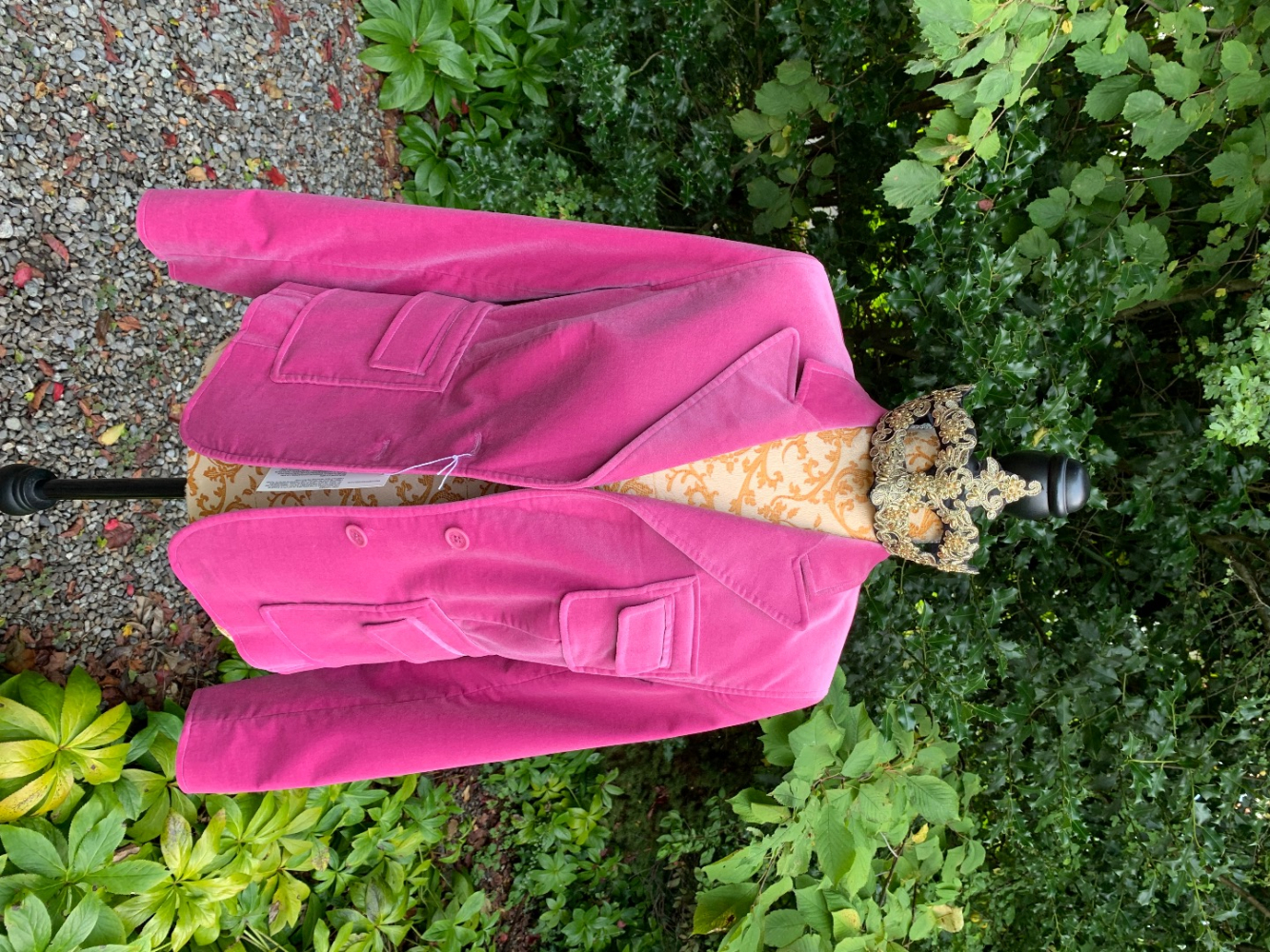 Steffen Schraut VESTE EN SAMETTE