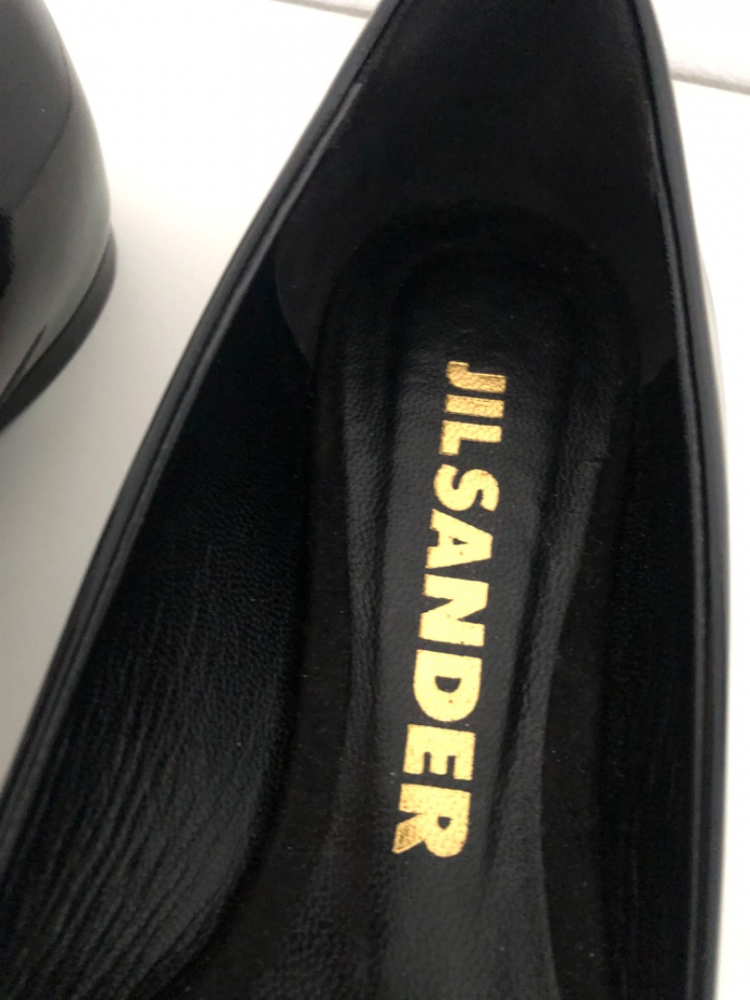 Jil Sander Ballerines avec strass