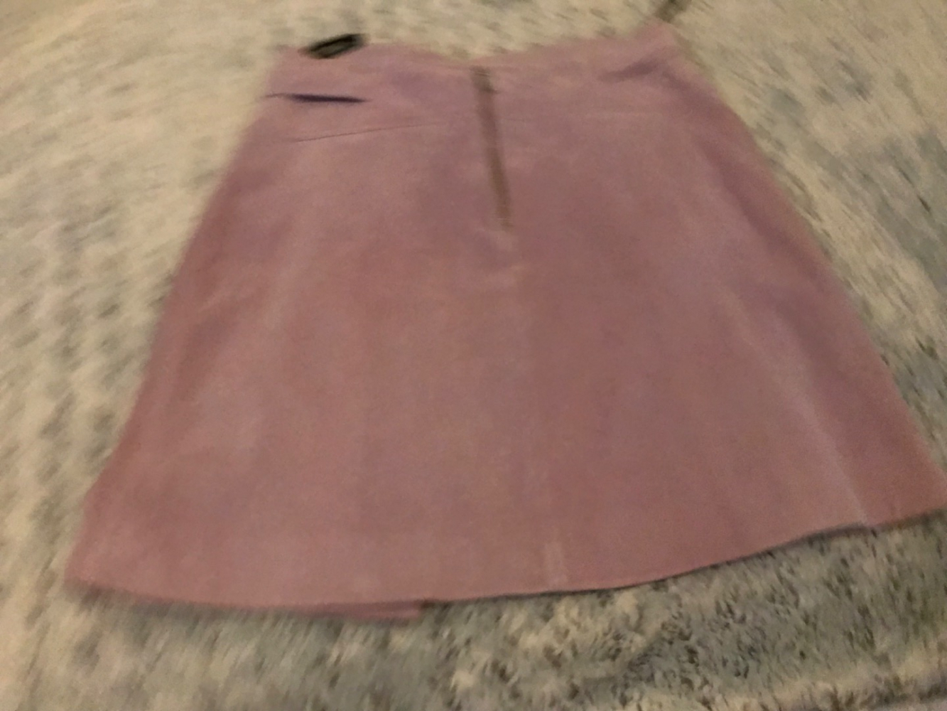 Karen Millen Suede skirt