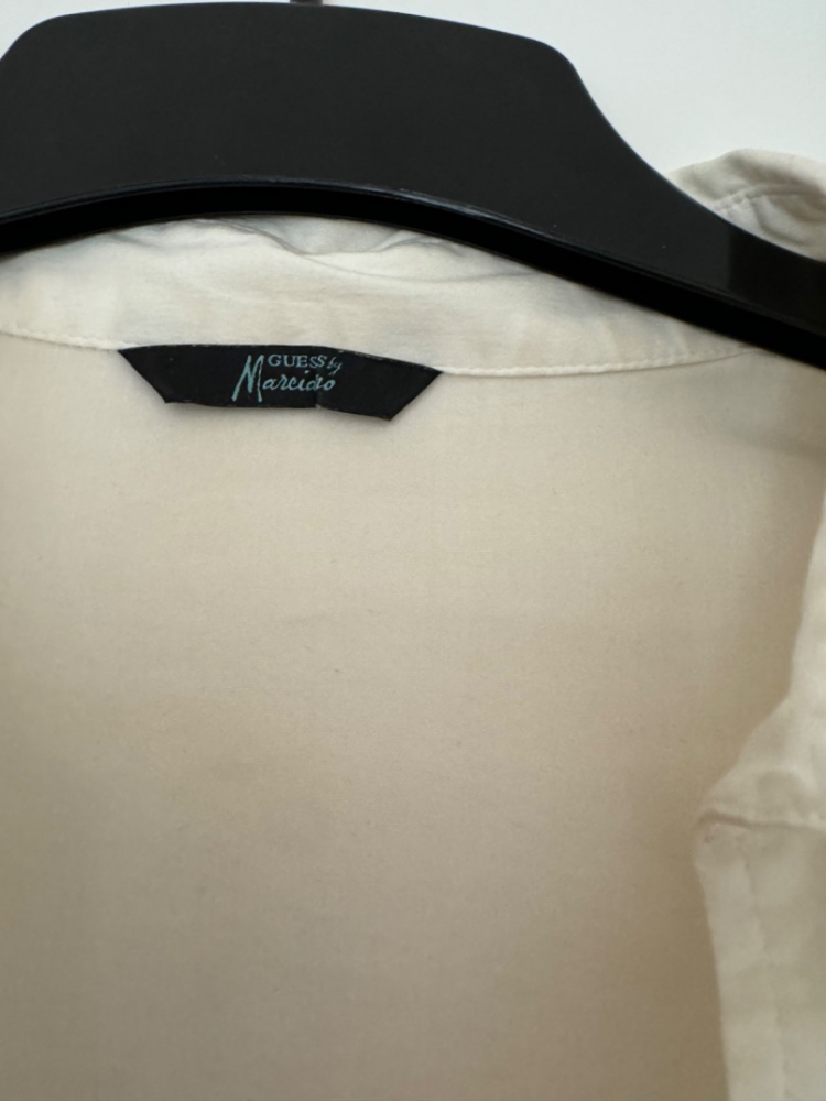 Guess by Marciano Weißes Baumwollhemd