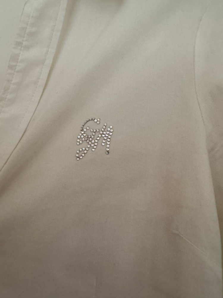 Guess by Marciano Weißes Baumwollhemd