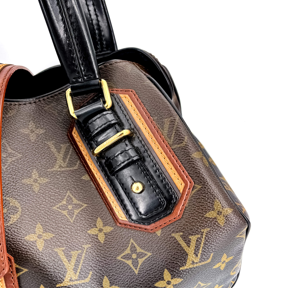 Louis Vuitton Mirage Griet Noir Monogram Canvas & Leather Bag