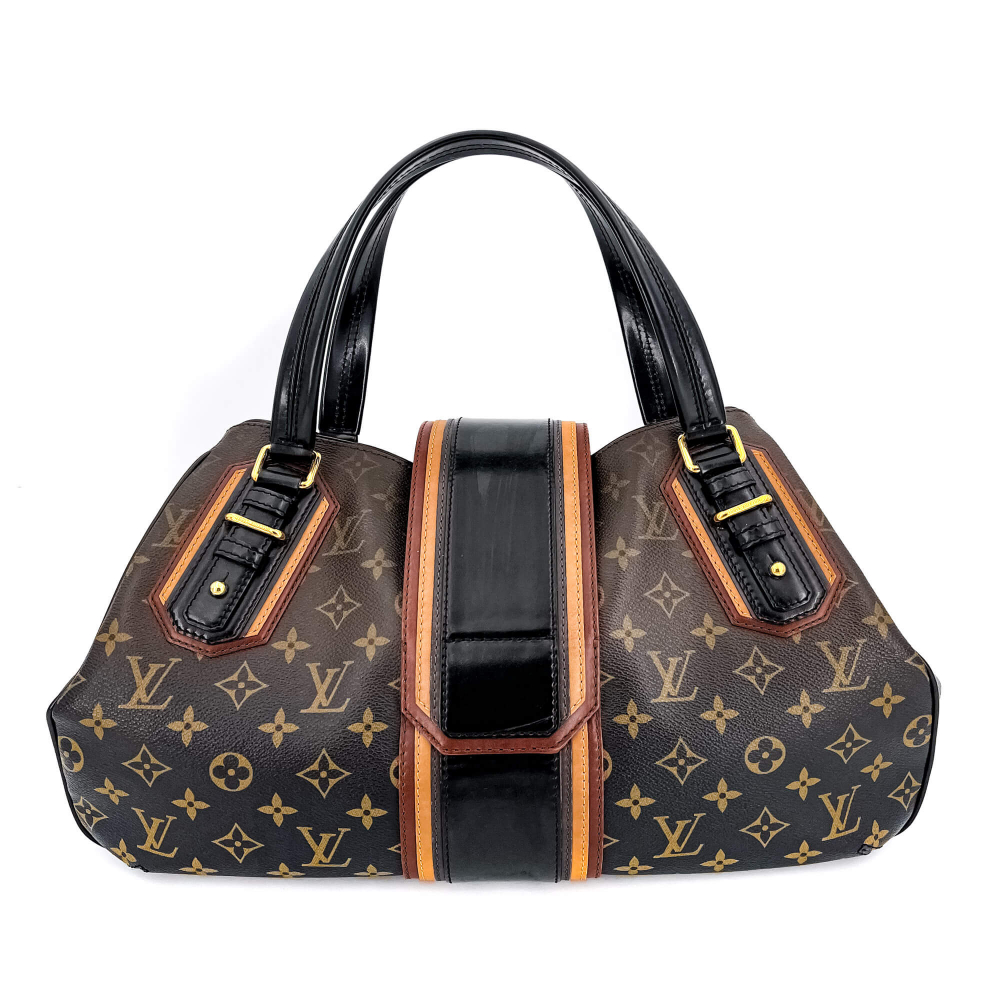 Louis Vuitton Mirage Griet Noir Monogram Canvas & Leather Bag