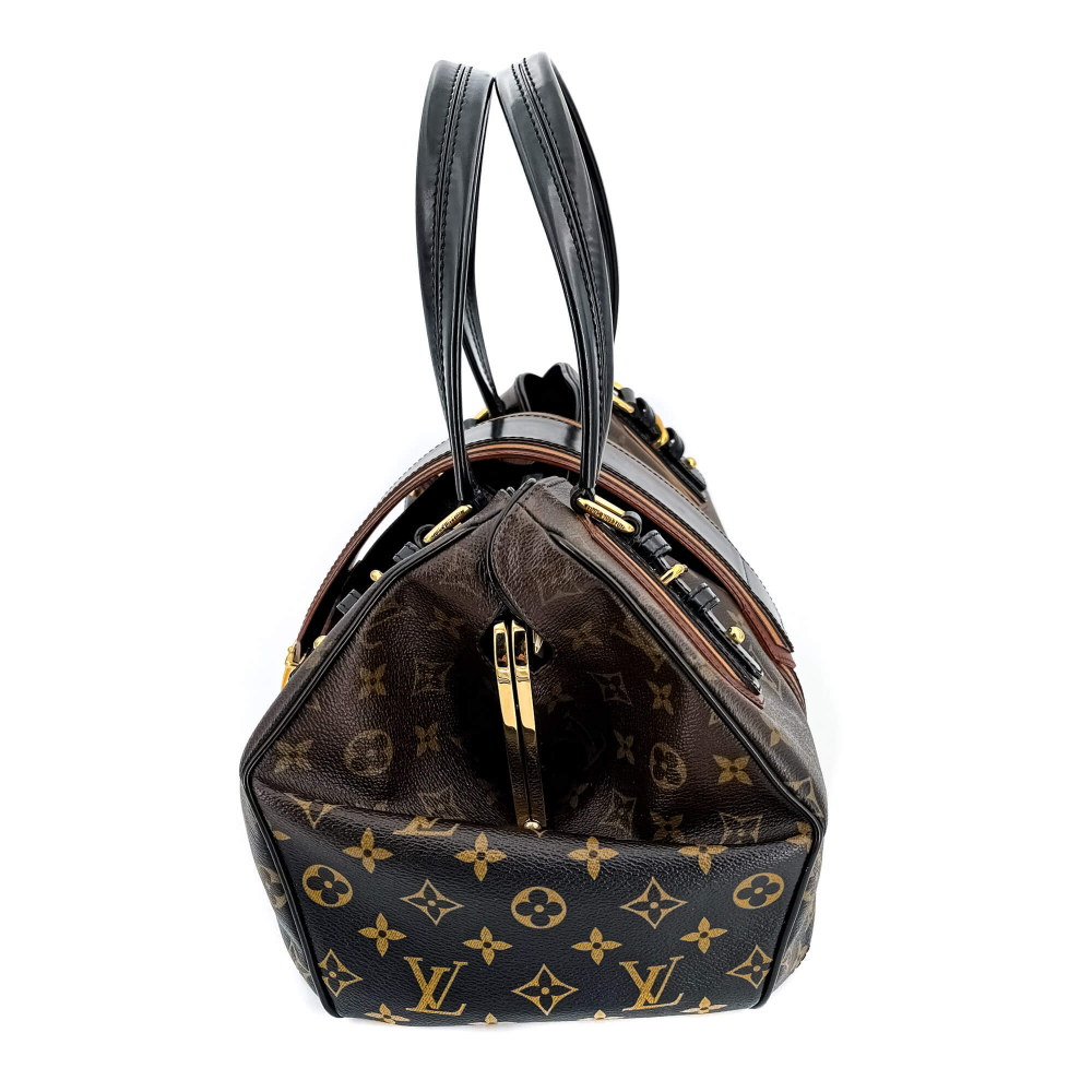 Louis Vuitton Mirage Griet Noir Monogram Canvas & Leather Bag