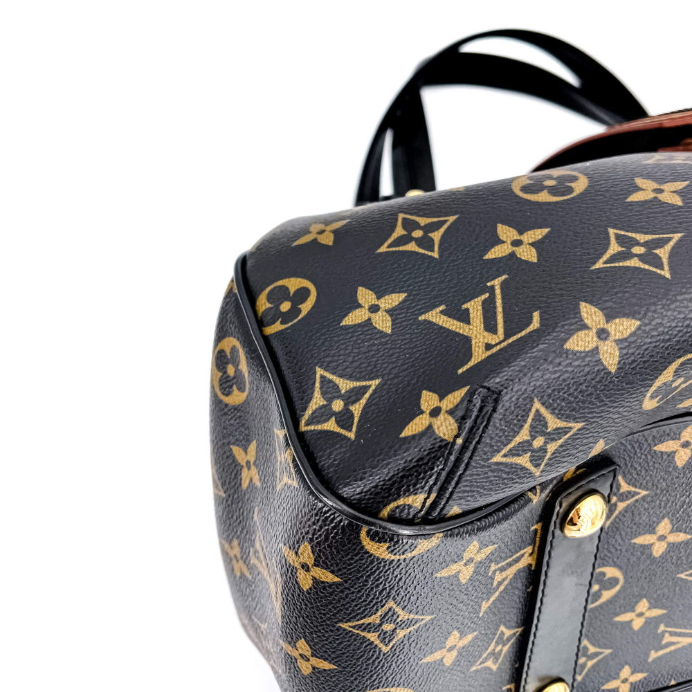 Louis Vuitton Mirage Griet Noir Monogram Canvas & Leather Bag