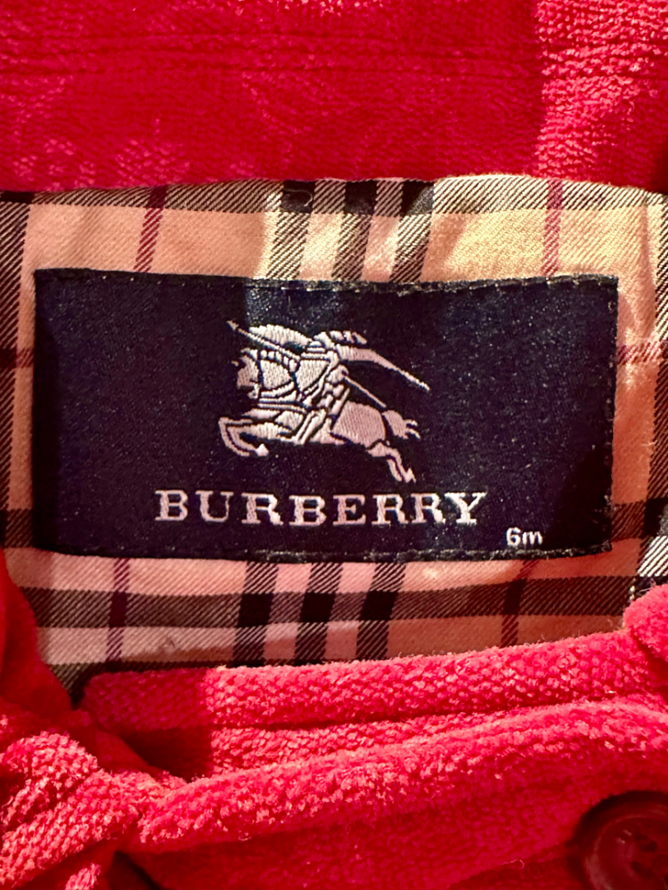 Burberry Mantel 6 Monate