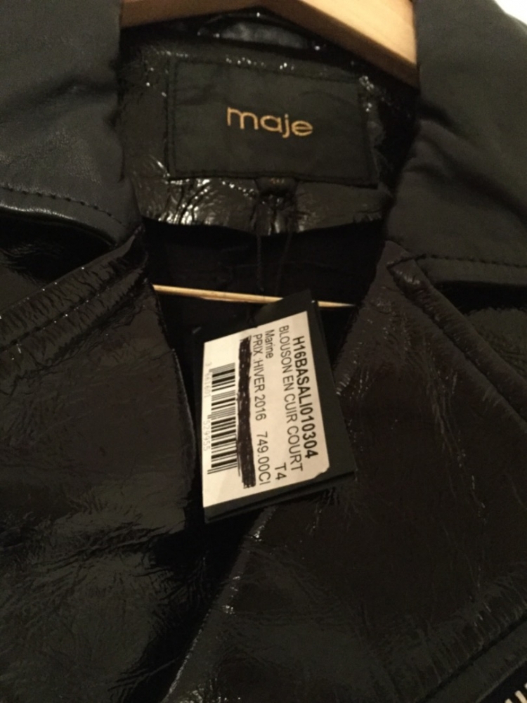 Maje Leather Jacket