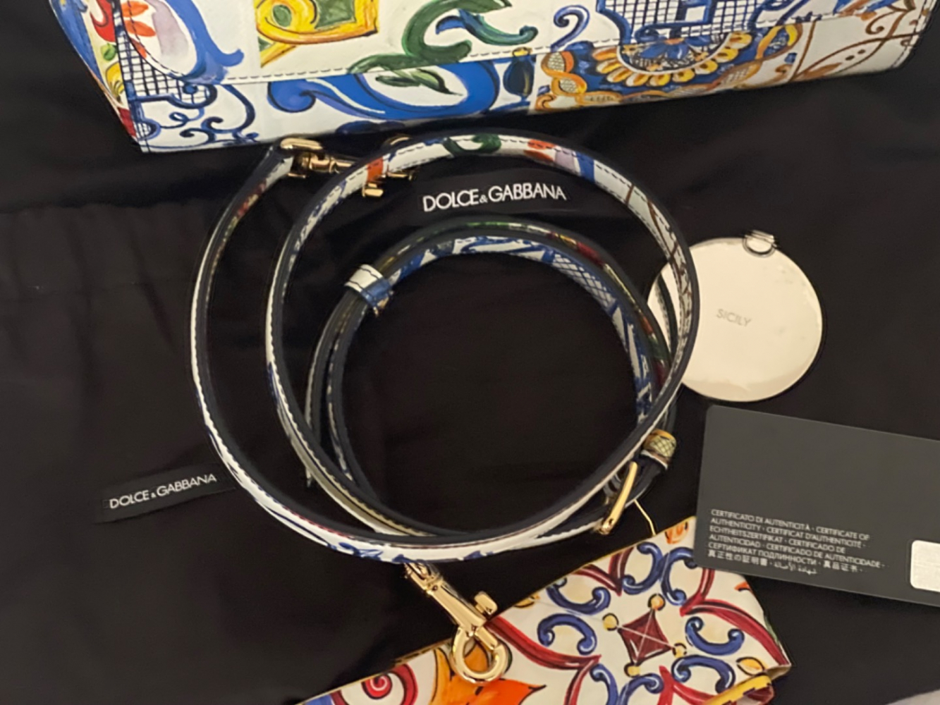 Dolce&Gabbana Sizilien Medium + Twilly