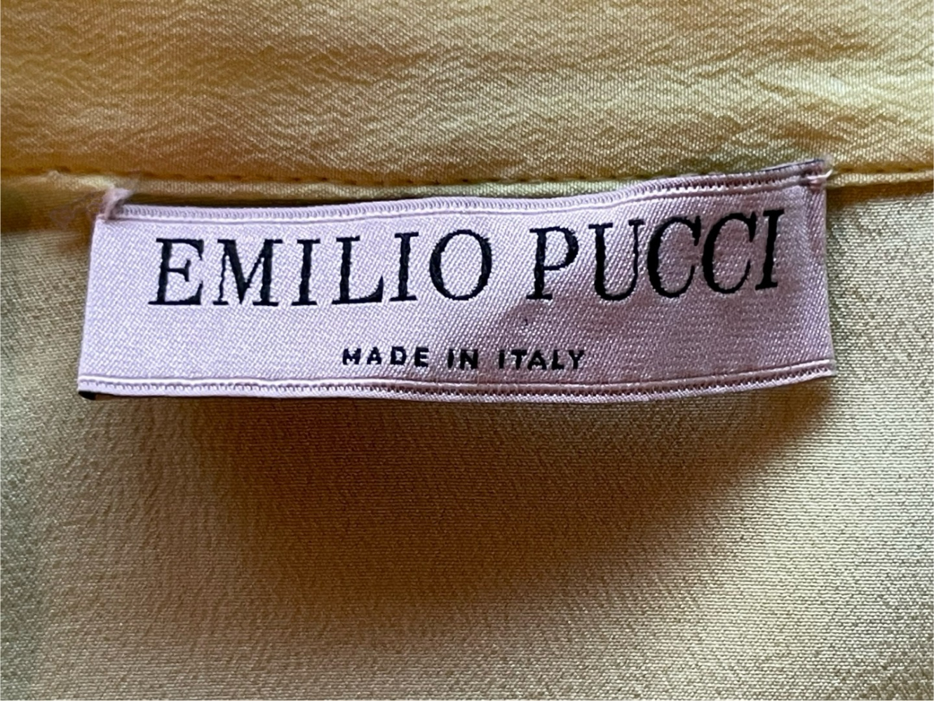 Emilio Pucci ( please only use PUCCI ) Fließende Bluse von Pucci.
