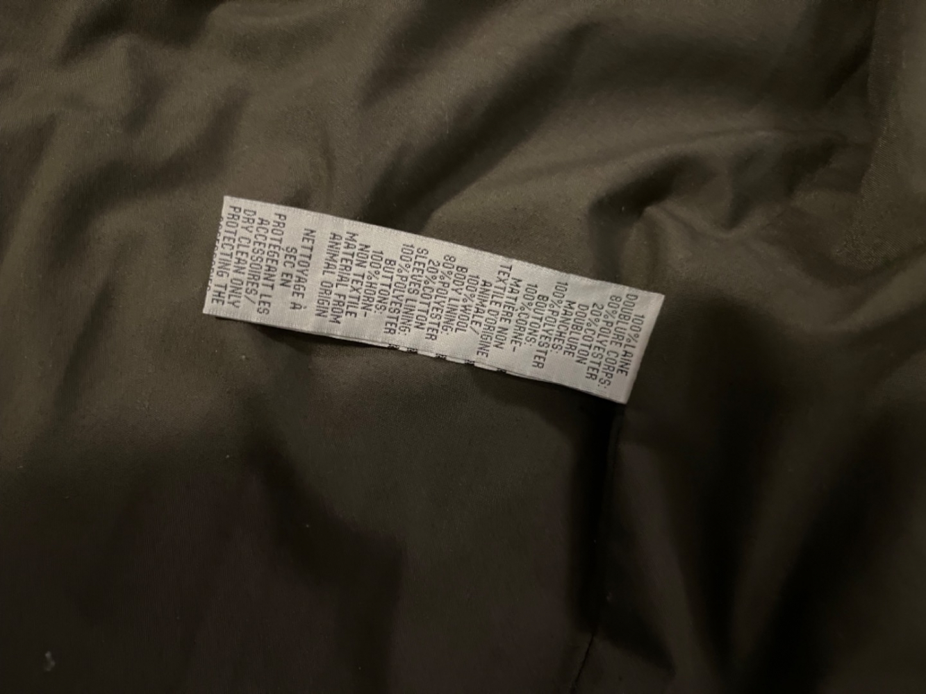 Eric Bompard Manteau en fourrure de laine couleur kale