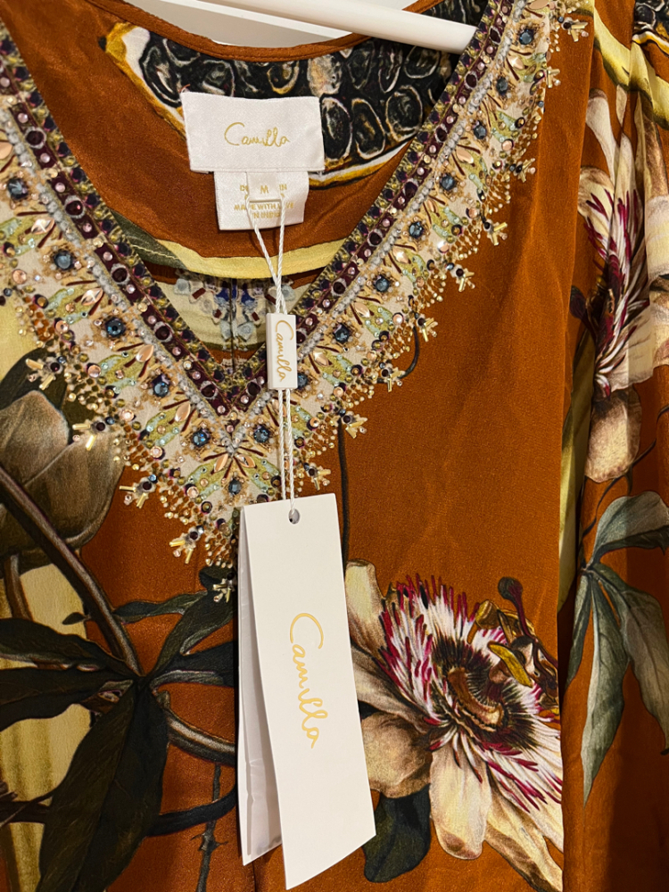 Camilla Silk mini dress