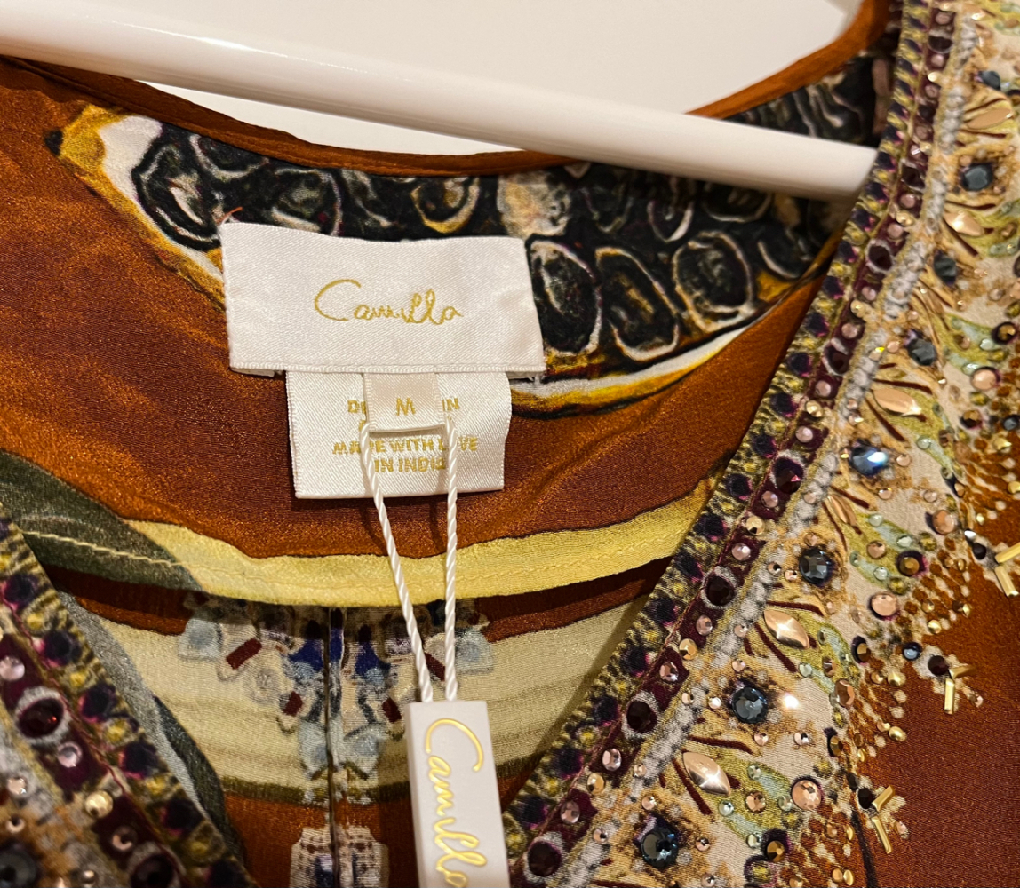 Camilla Silk mini dress