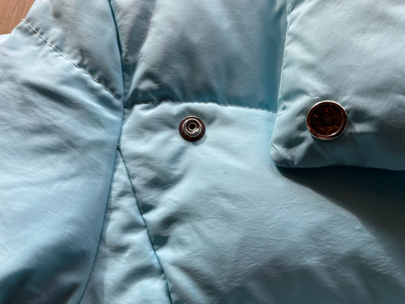 Elie Tahari Beautiful powder blue down puffer jacket!