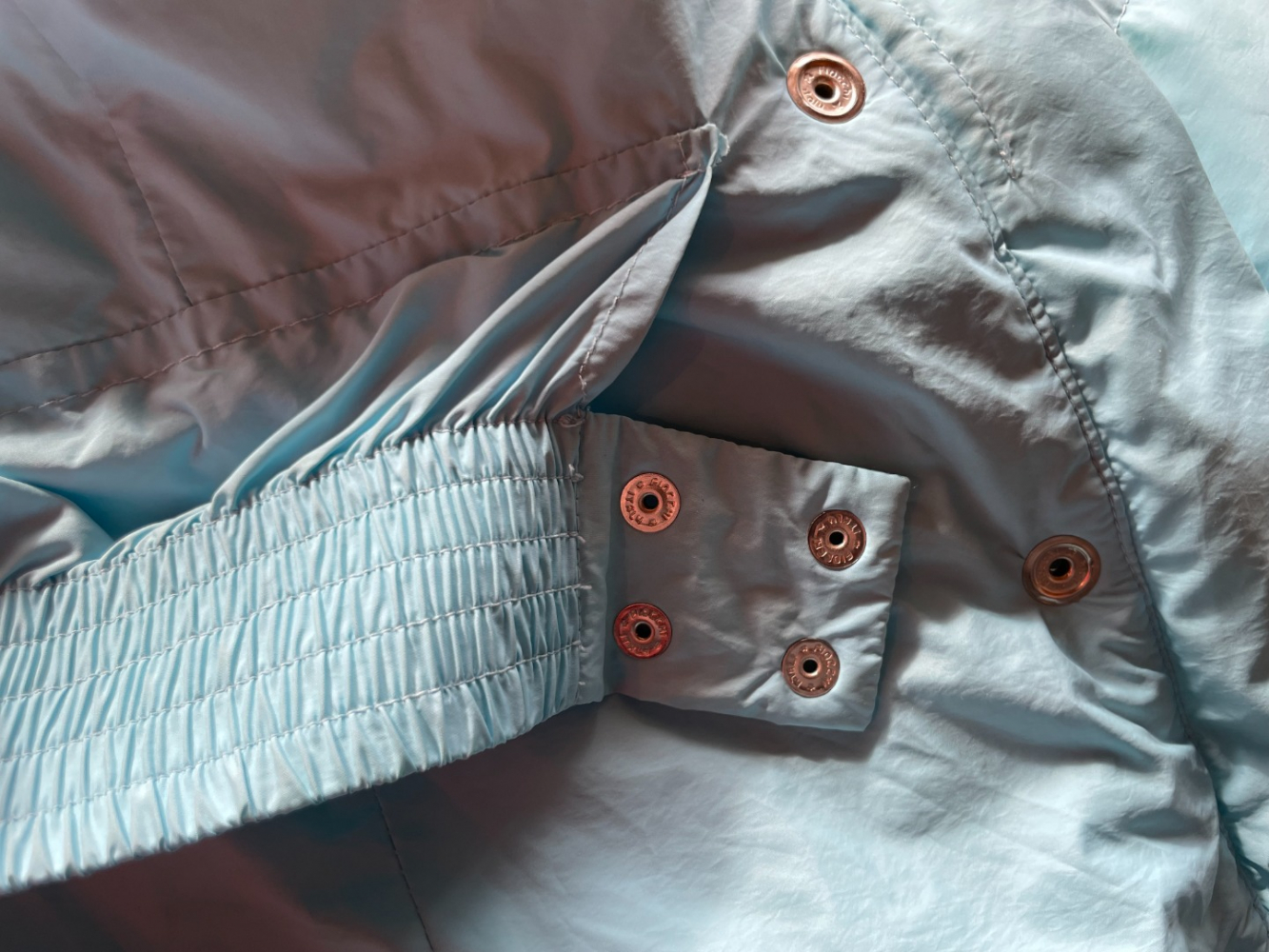 Elie Tahari Beautiful powder blue down puffer jacket!