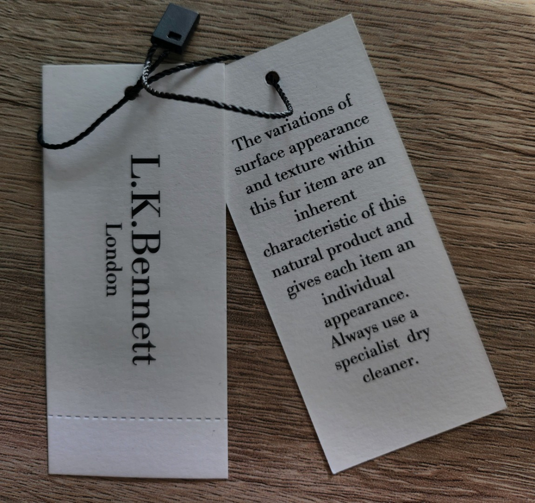 L.K. Bennett Manteau shearling