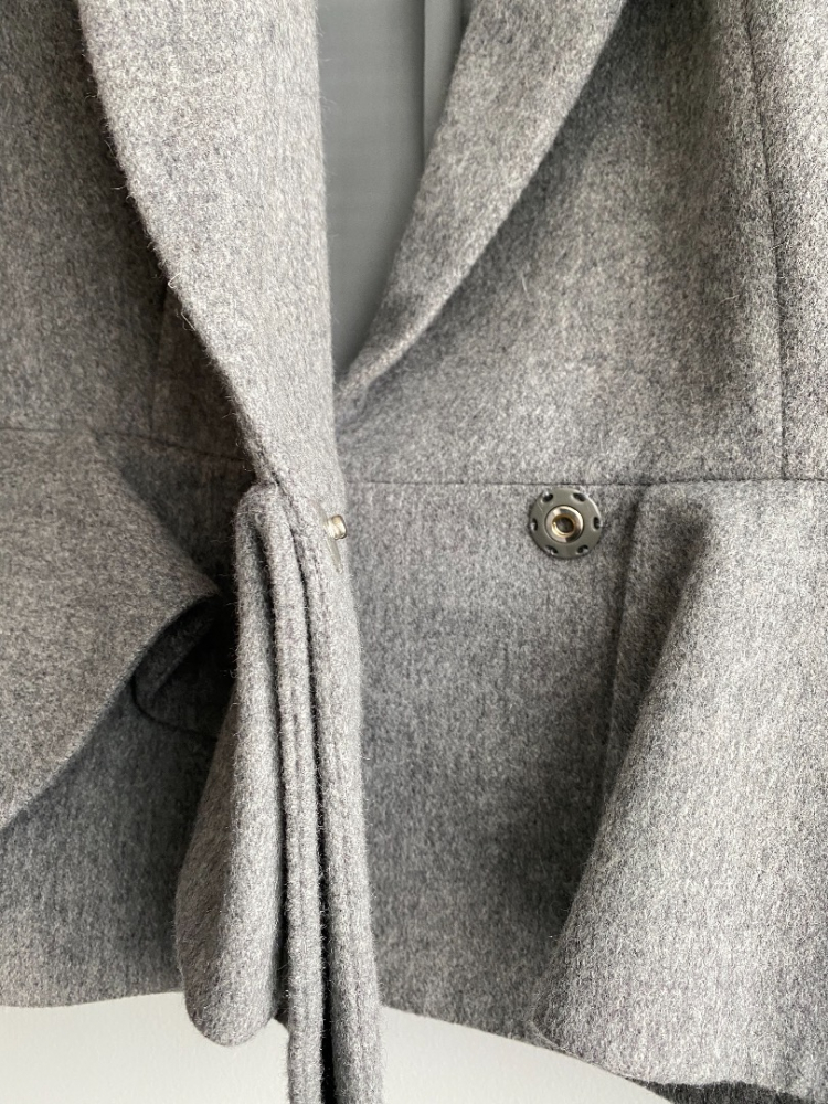 Paule Ka Wool grey blazer