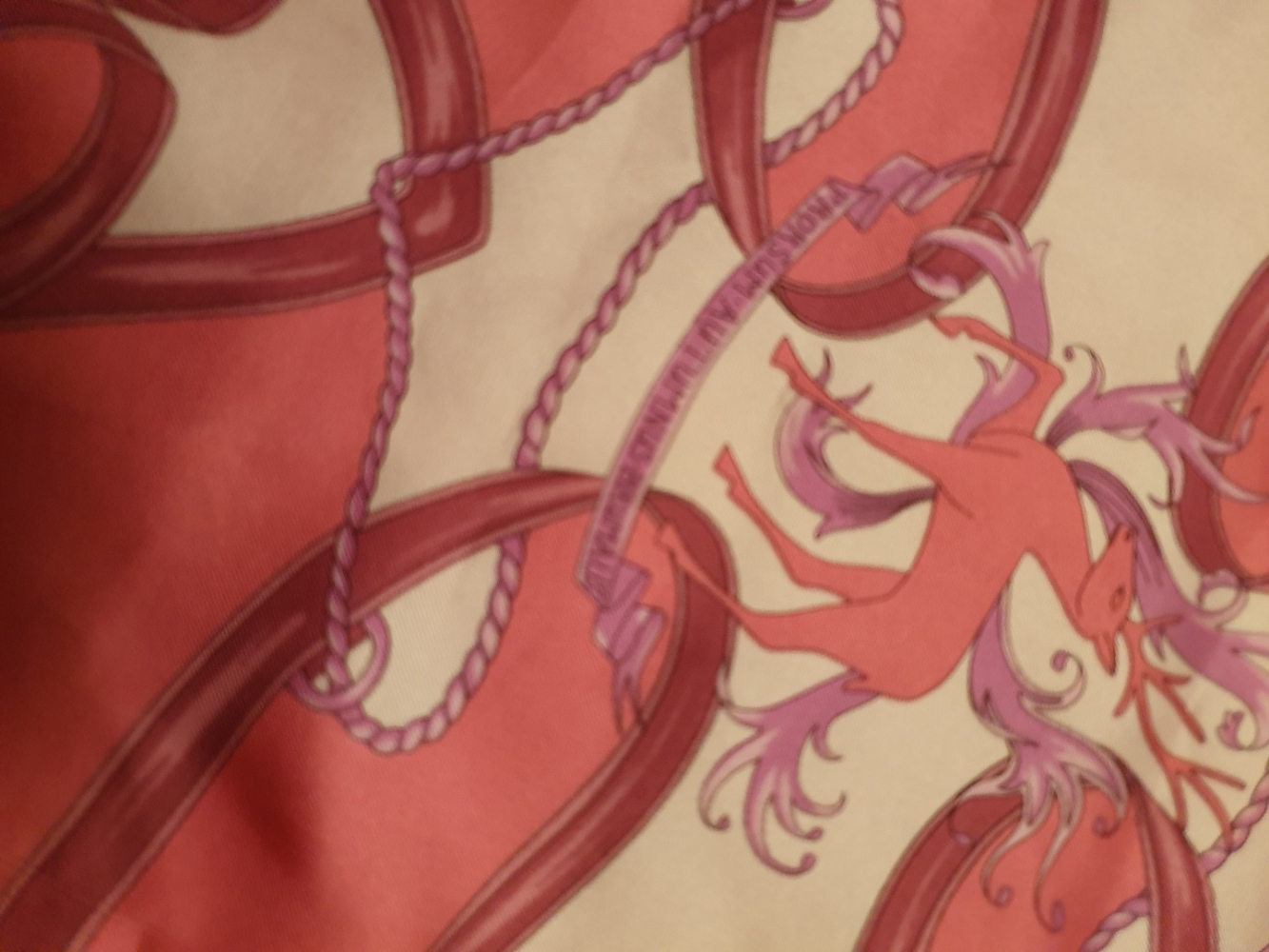 Burberry Schal aus seide