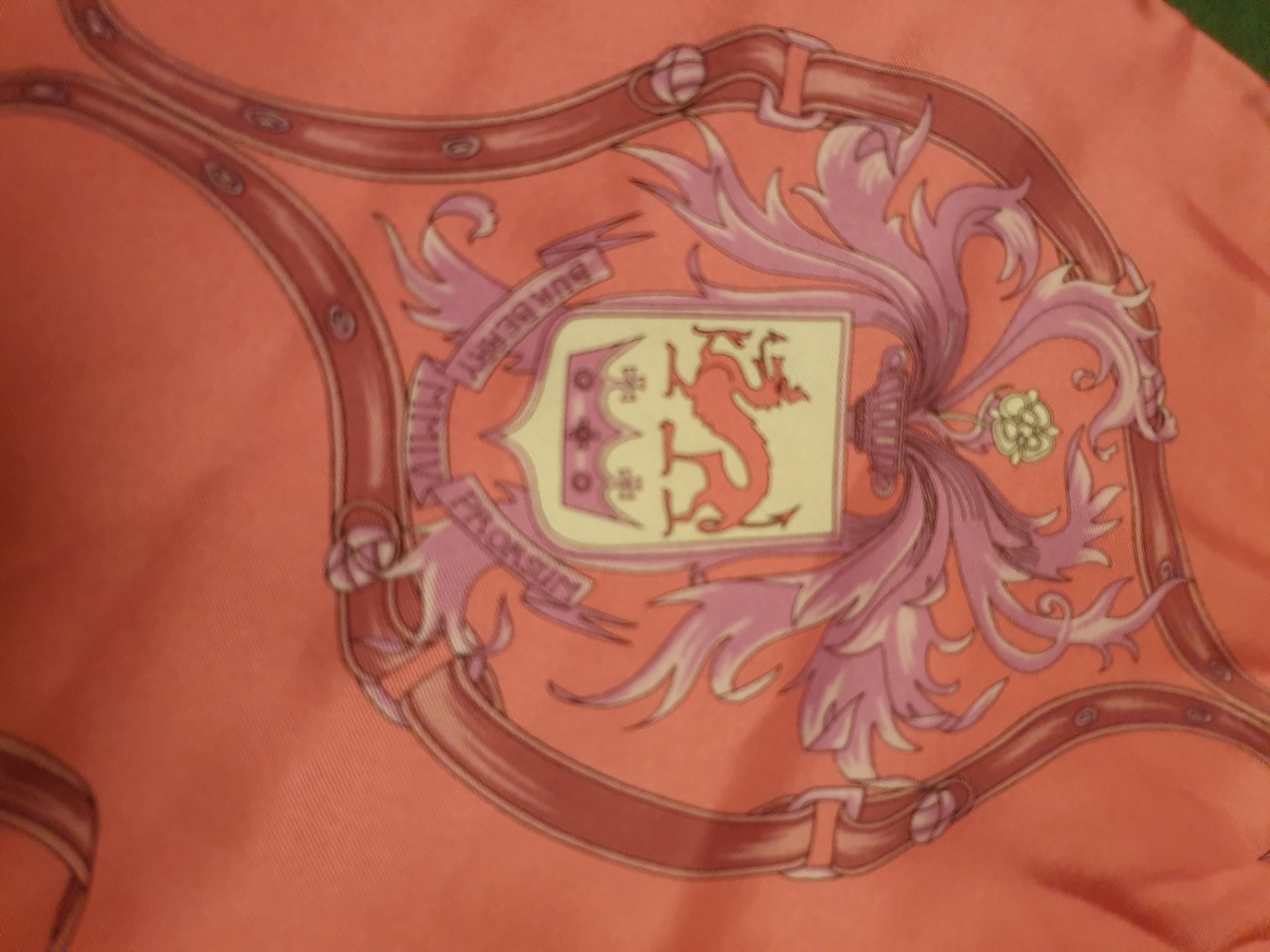 Burberry Schal aus seide