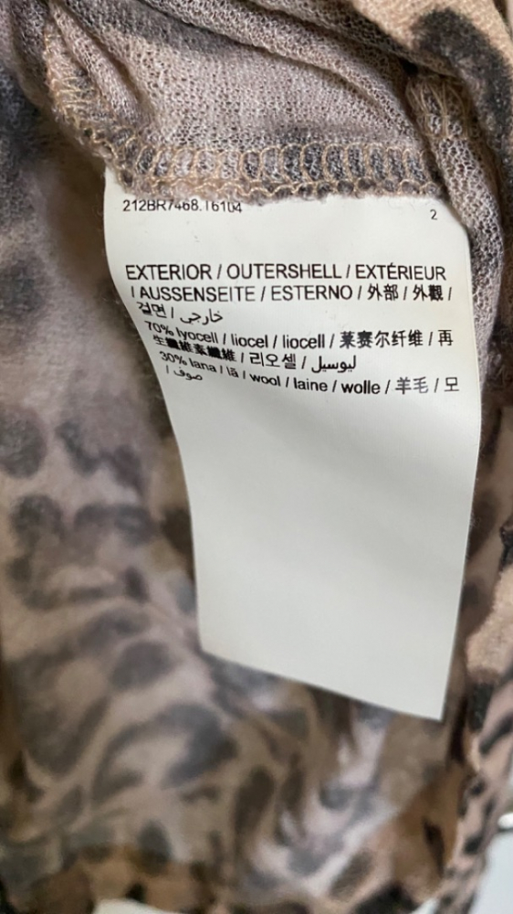 Bimba & Lola Top en laine à imprimé animal