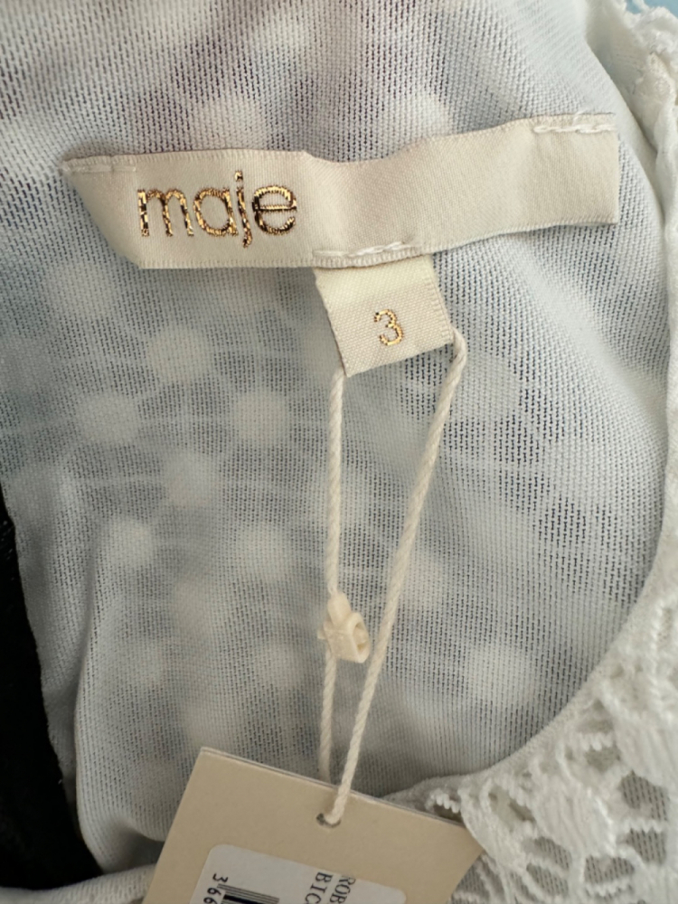 Maje Wunderschönes neues Kleid mit Stickerei