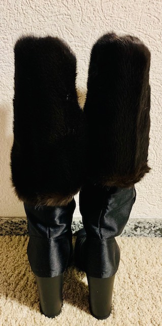 Fendi Bottes avec fourrure