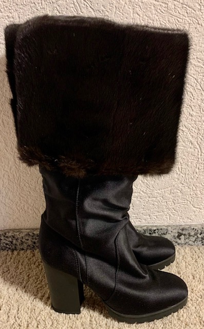 Fendi Bottes avec fourrure