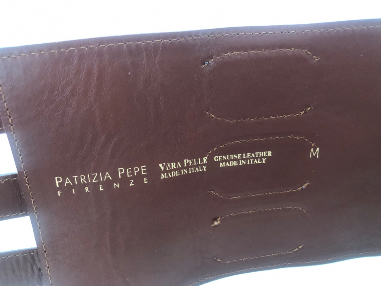 Patrizia Pepe Miedergürtel