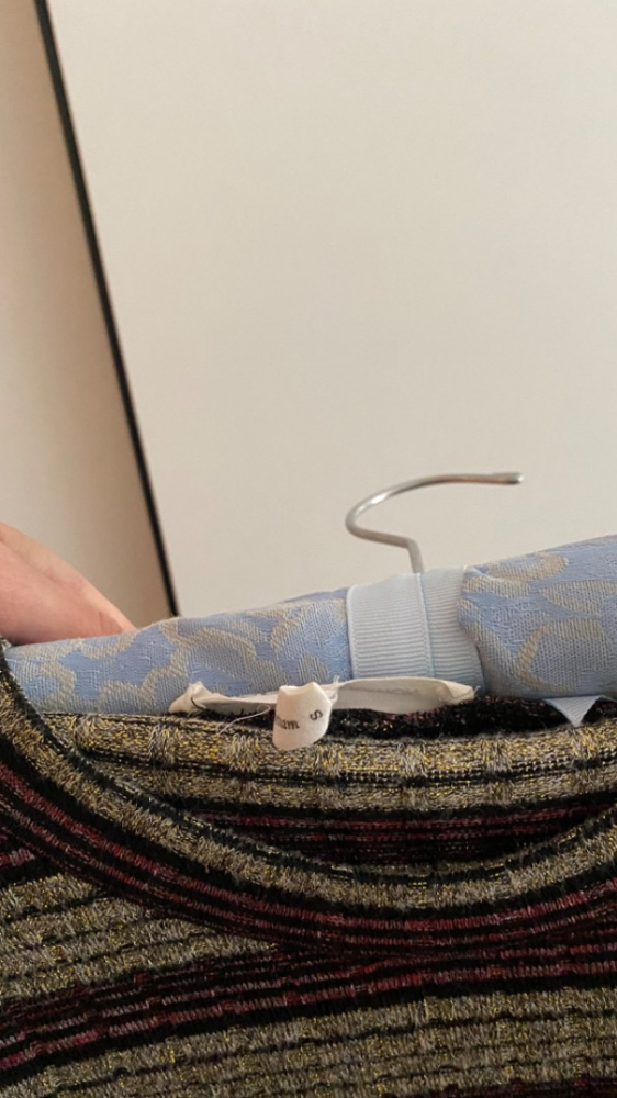 BCBGeneration Striped multicolor dress