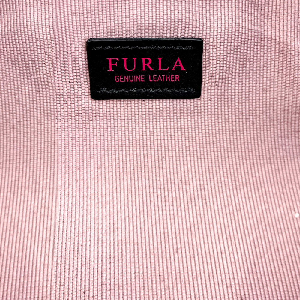Furla Pink Leather Belt Bag