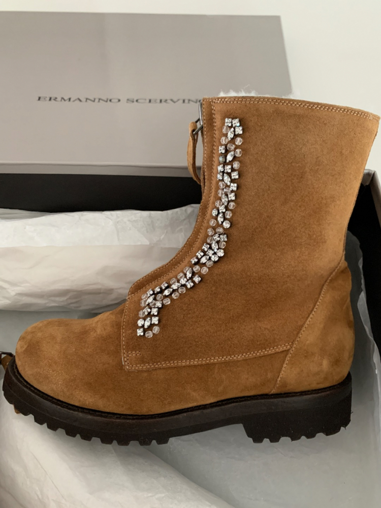 Ermanno Scervino Crystal boots