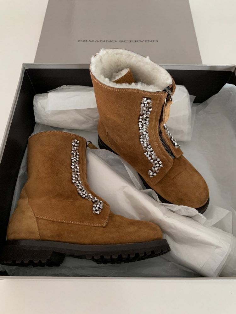 Ermanno Scervino Crystal boots
