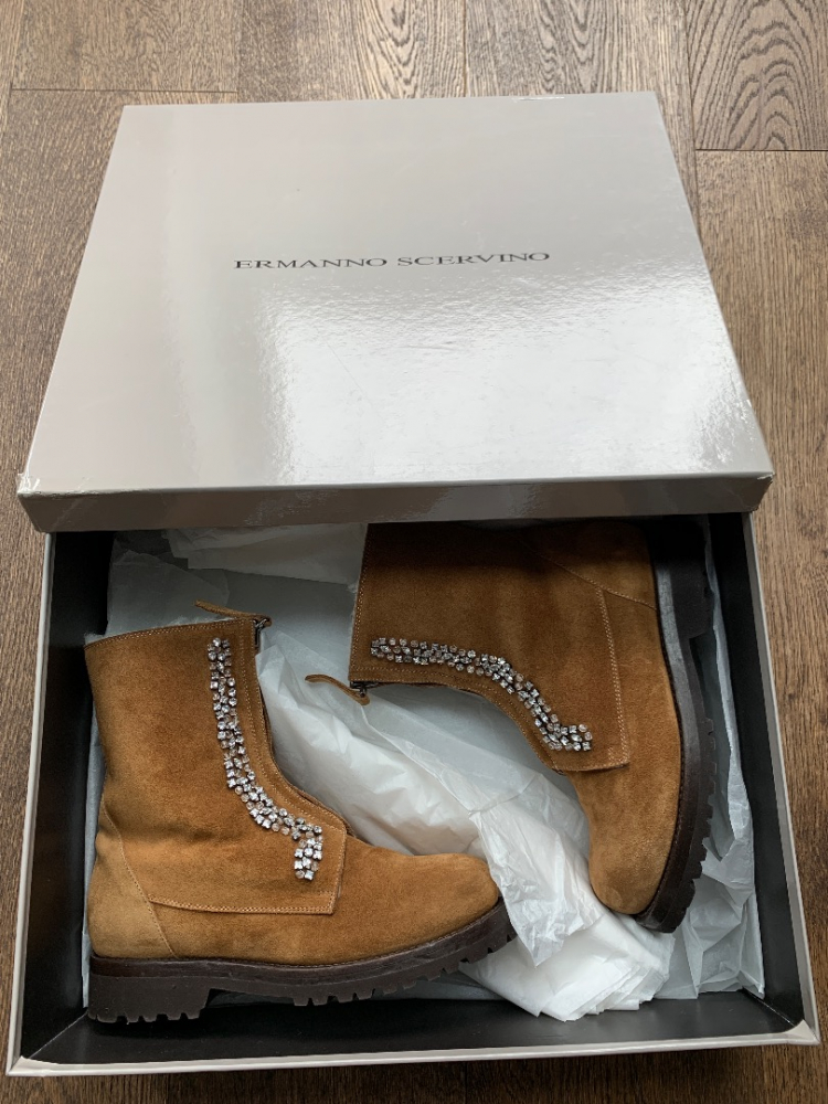 Ermanno Scervino Crystal boots
