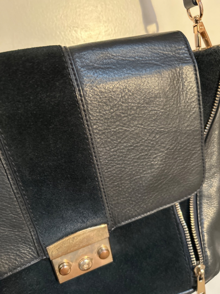 Cosmoparis Crossbody-Tasche aus Leder