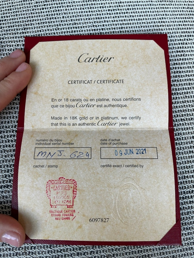 Cartier TRINITY BRACELET