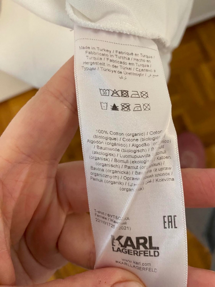 Karl Lagerfeld TEE - Bedrucktes T-Shirt