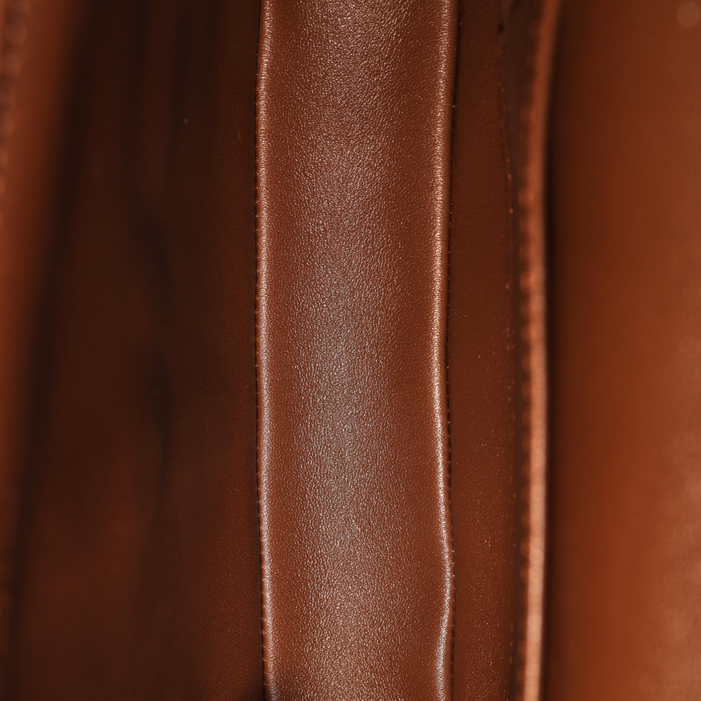 Celine Suede Monochrome Chain Shoulder Bag