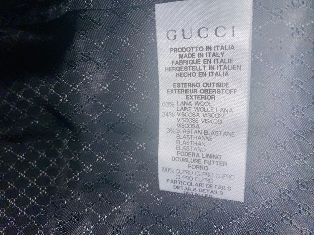 Gucci Anzugsjacke