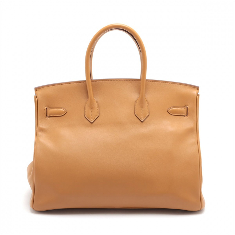 Hermès Birkin 35 Swift Natural Sable Silver Hardware