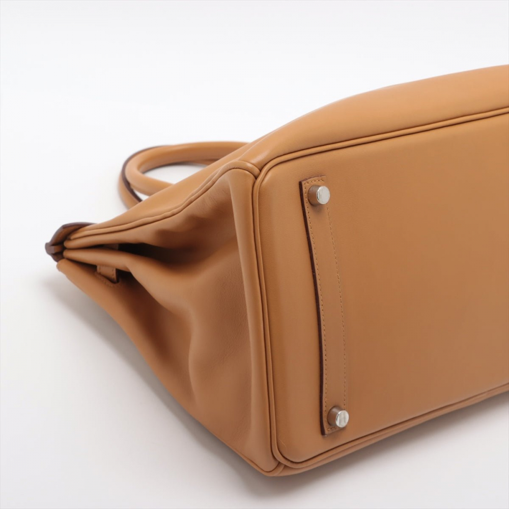 Hermès Birkin 35 Swift Natural Sable Silver Hardware