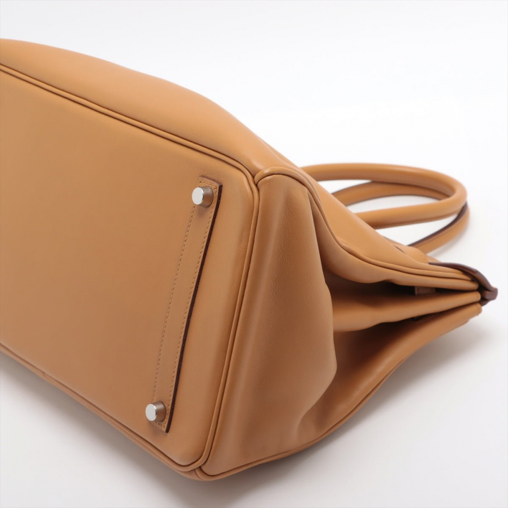 Hermès Birkin 35 Swift Natural Sable Silver Hardware