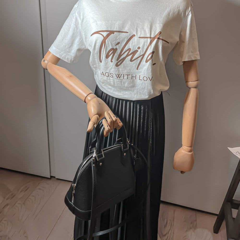 Louis Vuitton Alma BB Epi 2-Way Handbag Black