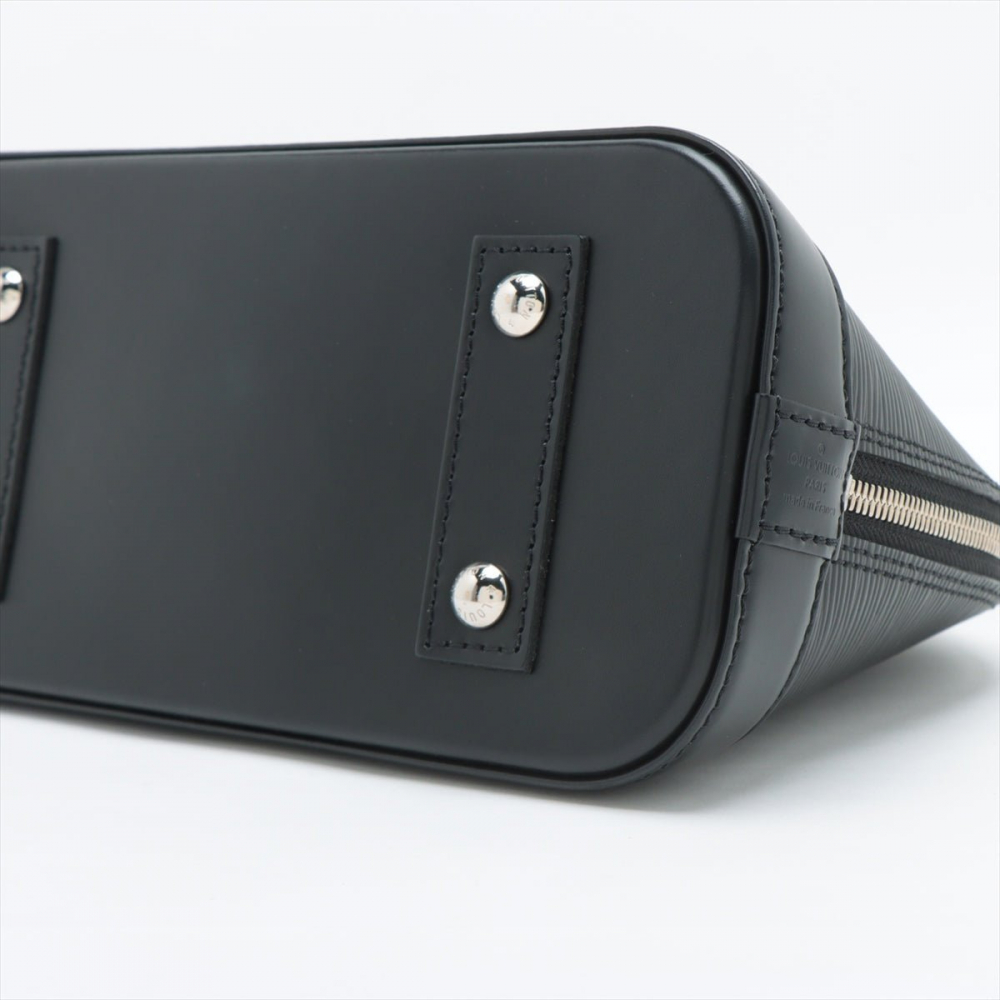 Louis Vuitton Alma BB Epi 2-Way Handbag Black