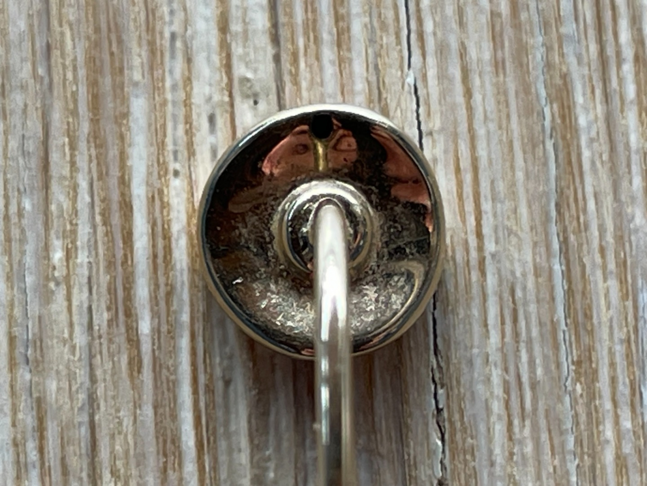 Saks Fifth Avenue boucles d'oreilles en fil ondulé en or 14K