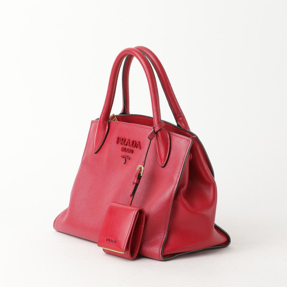 Prada Saffiano Cuir Monochrome Bag