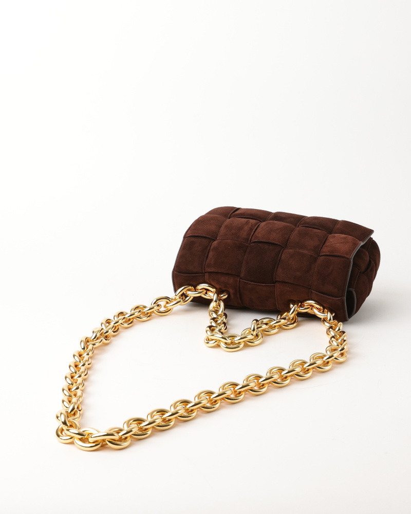Bottega Veneta Sude Chain Cassette Shoulder Bag