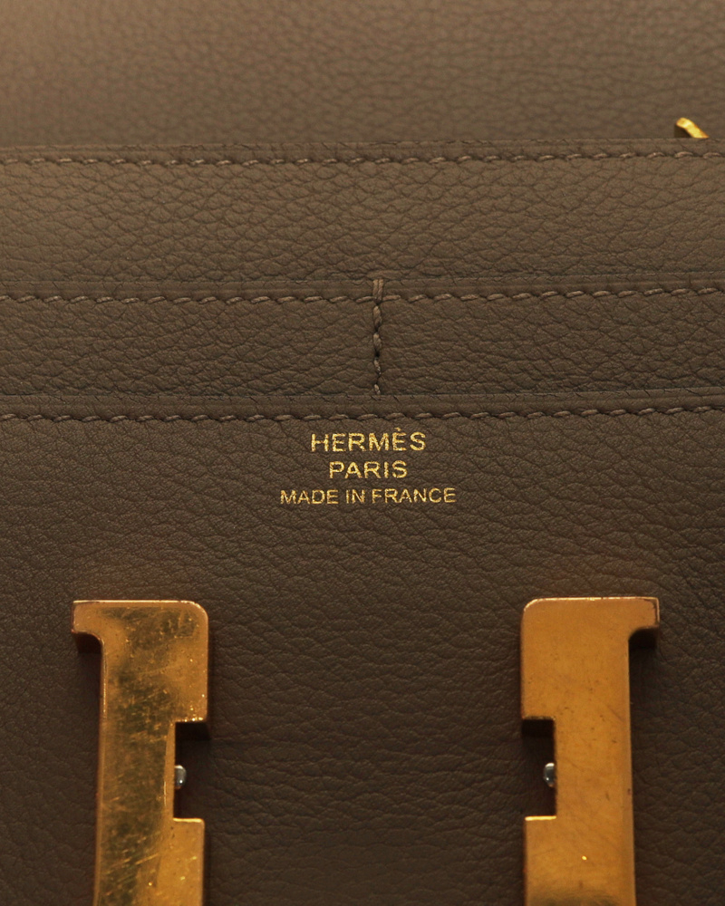 Hermès Evercolor Compact Constance Wallet
