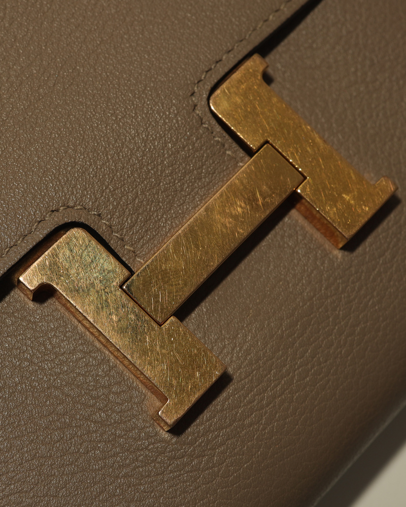 Hermès Evercolor Compact Constance Wallet