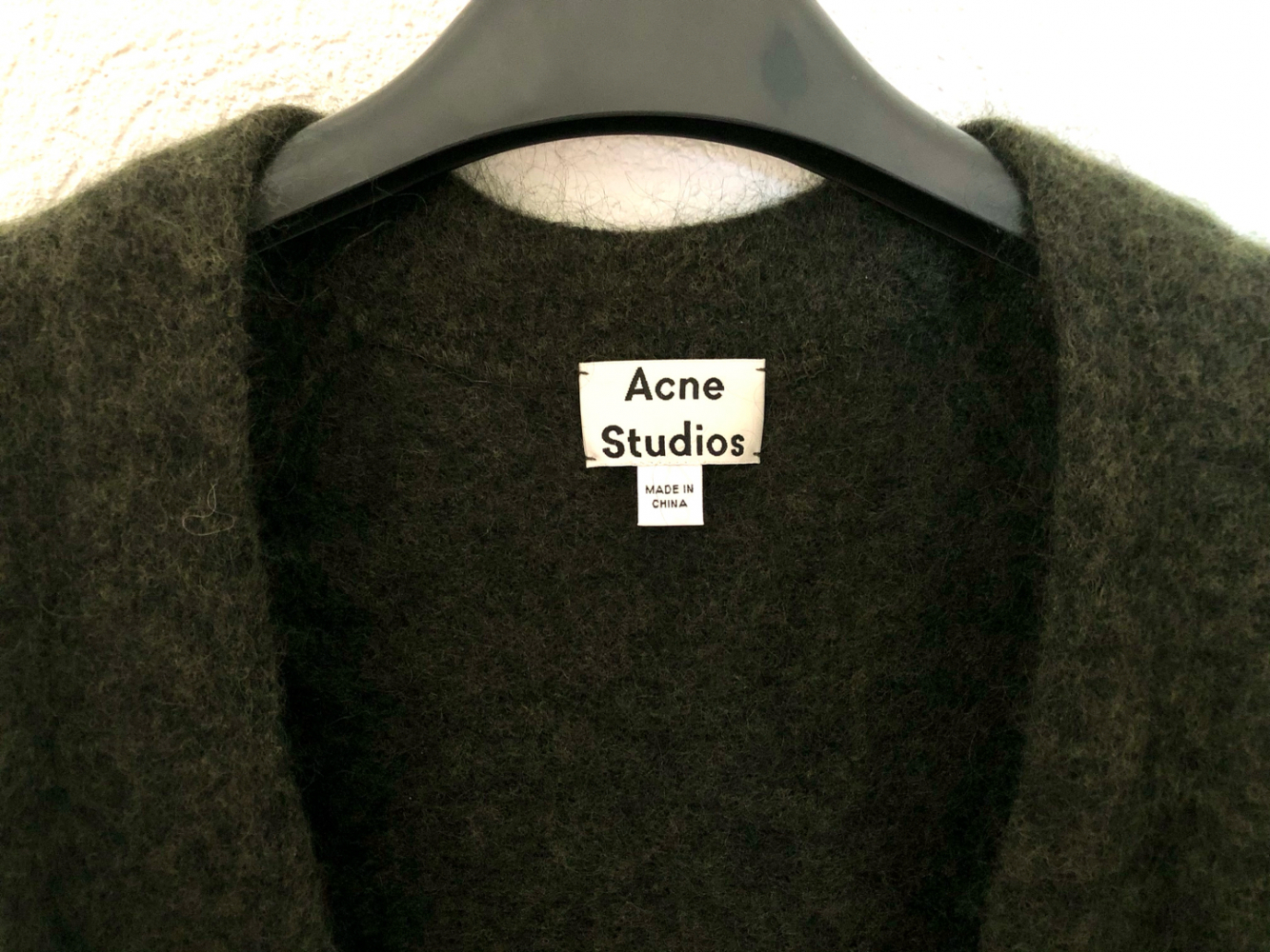Acne Studios Raya Mohair Cardigan